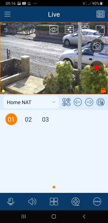 CCTV video record capture screenshot